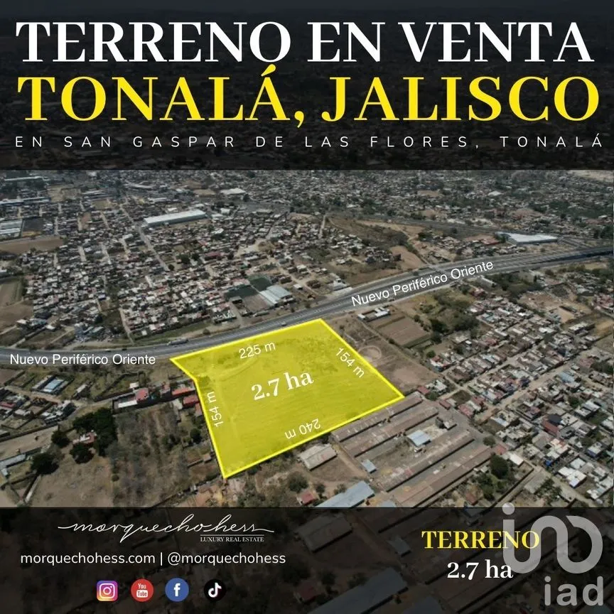 Terreno en Venta en San Gaspar de las Flores, Tonalá, Jalisco | NEX-270224 | iad México | Foto 3 de 3