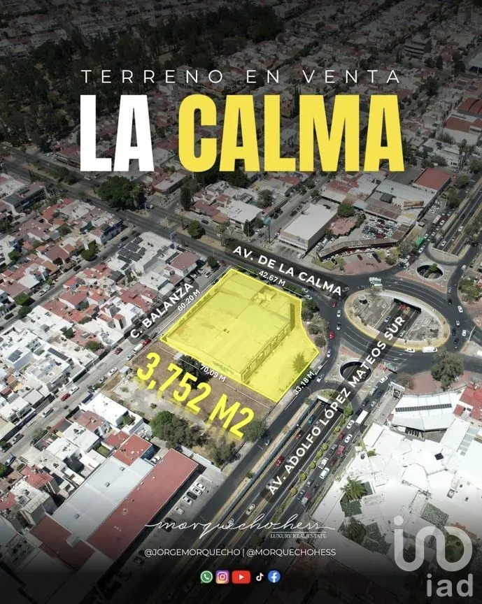 Terreno en Venta en La Calma, Zapopan, Jalisco | NEX-270238 | iad México | Foto 1 de 29