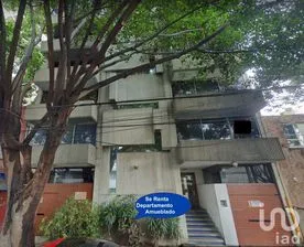 NEX-162477 - Departamento en Renta, con 2 recamaras, con 2 baños, con 109 m2 de construcción en Del Valle Norte, CP 03103, Ciudad de México.