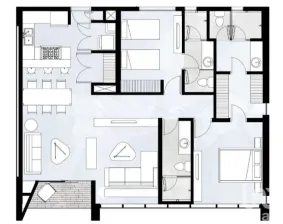 NEX-177366 - Departamento en Venta, con 3 recamaras, con 2 baños, con 120 m2 de construcción en Mirador de la Huasteca, CP 66354, Nuevo León.