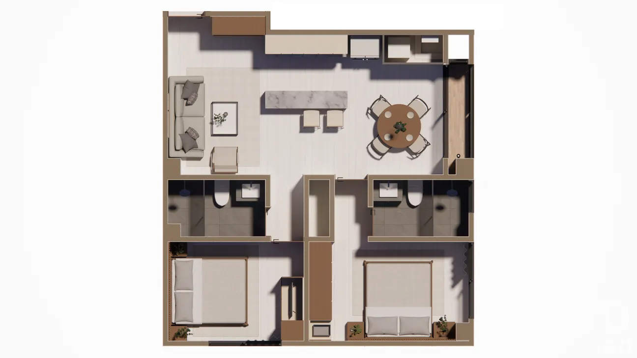 Departamento en Venta en Lomas de Angelópolis II, San Andrés Cholula, Puebla | NEX-240959 | iad México | Foto 7 de 42