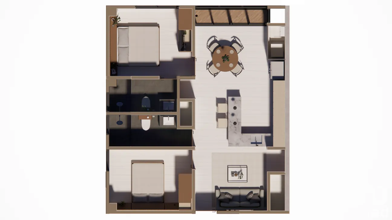 Departamento en Venta en Lomas de Angelópolis II, San Andrés Cholula, Puebla | NEX-240971 | iad México | Foto 8 de 43