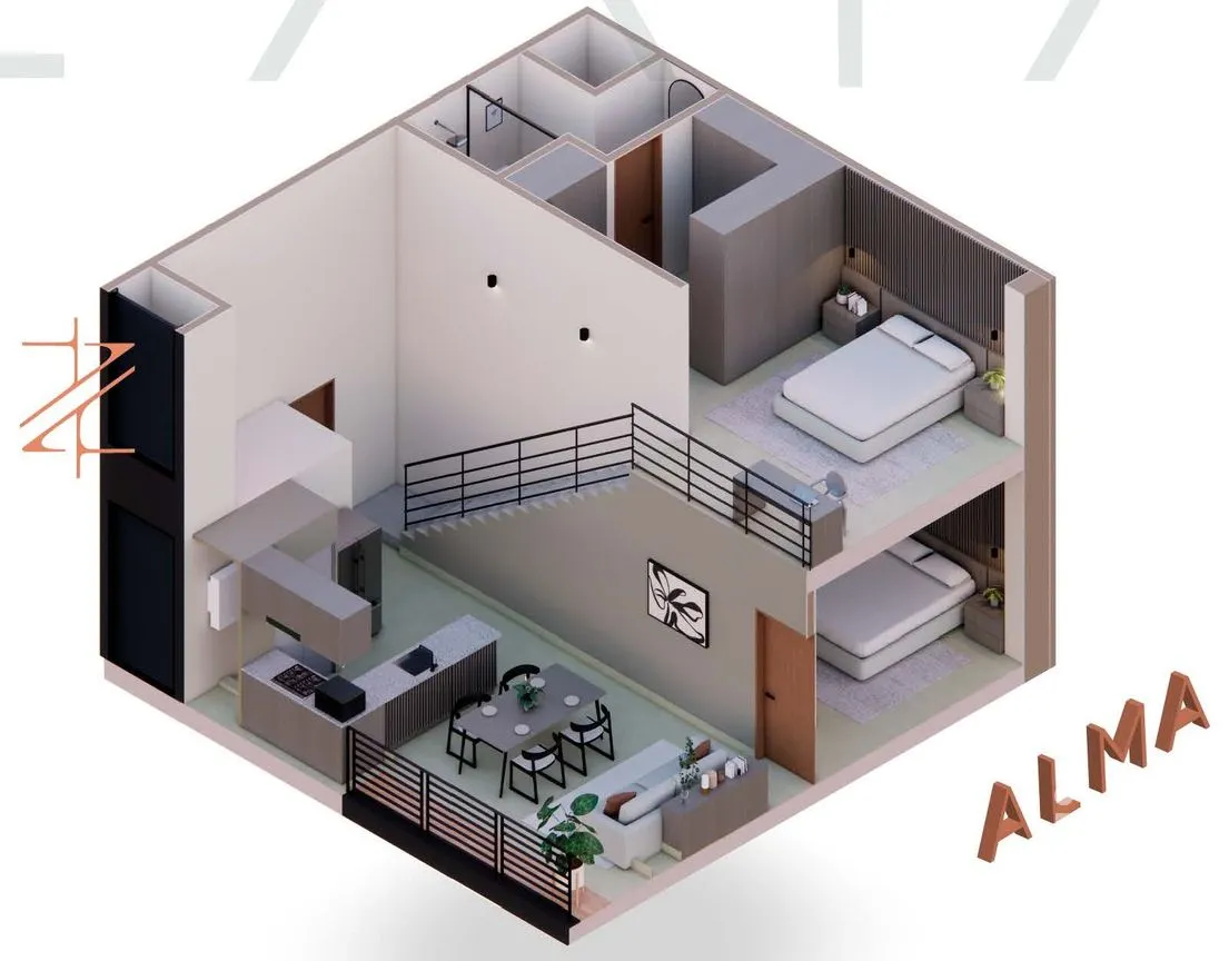 Departamento en Venta en Lomas de Angelópolis II, San Andrés Cholula, Puebla | NEX-241002 | iad México | Foto 9 de 46