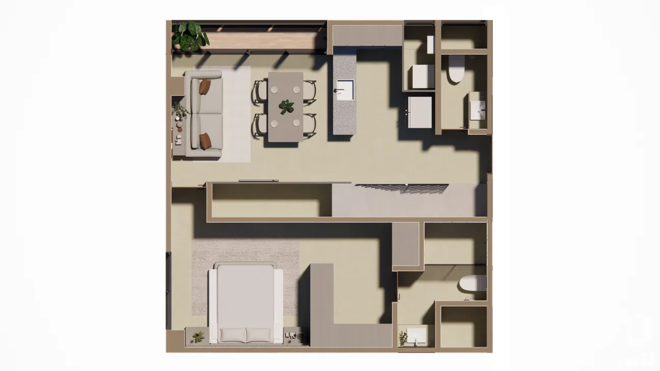 Departamento en Venta en Lomas de Angelópolis II, San Andrés Cholula, Puebla | NEX-241002 | iad México | Foto 10 de 46