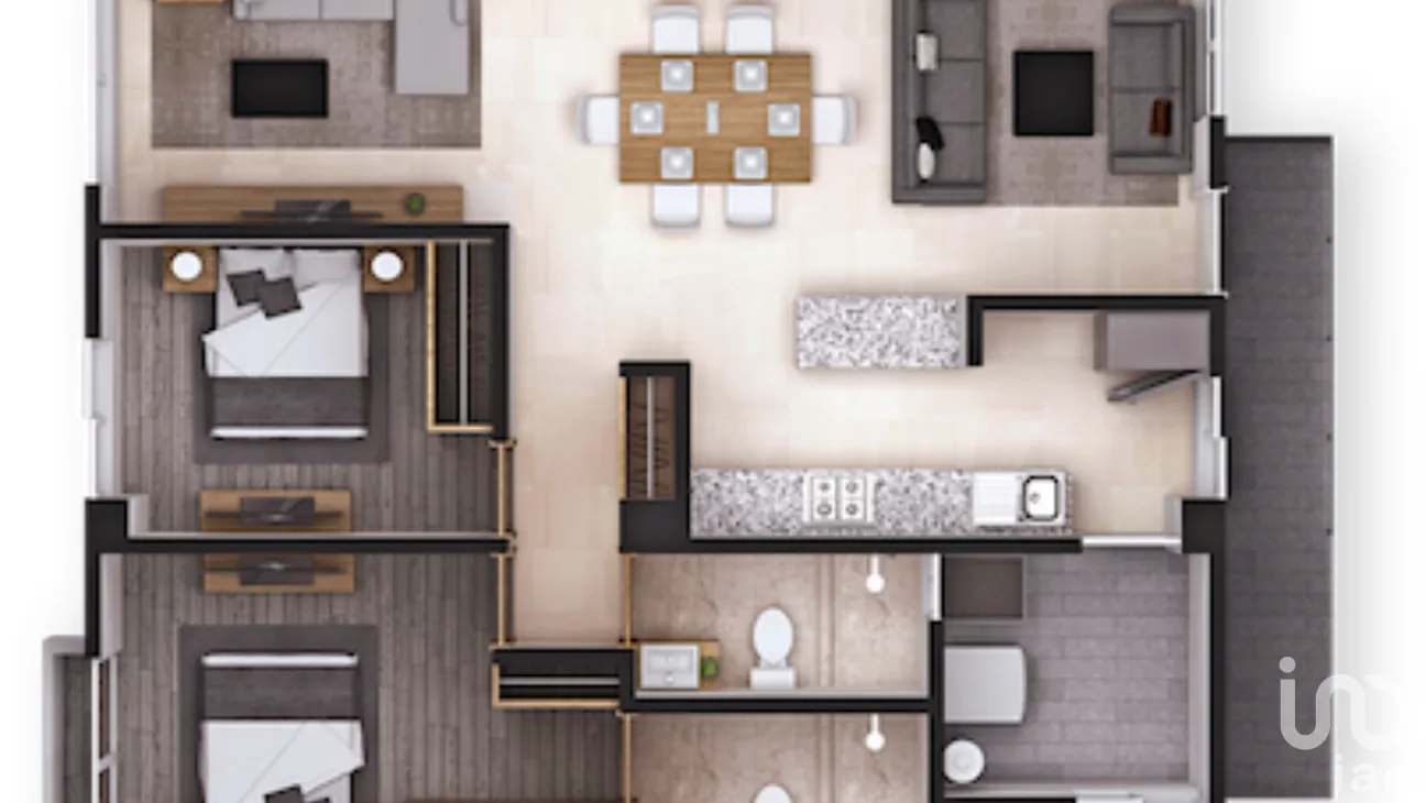 Departamento en Renta en San Juan Cuautlancingo, Cuautlancingo, Puebla | NEX-285534 | iad México | Foto 19 de 19