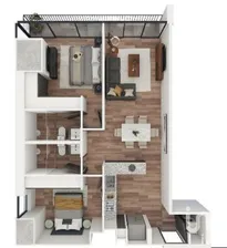 NEX-240962 - Departamento en Venta, con 2 recamaras, con 2 baños, con 97 m2 de construcción en Tabacalera, CP 06030, Ciudad de México.