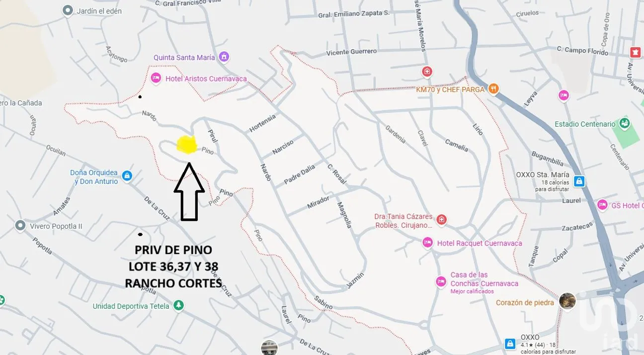 Terreno en Venta en Rancho Cortes, Cuernavaca, Morelos | NEX-303315 | iad México | Foto 4 de 11