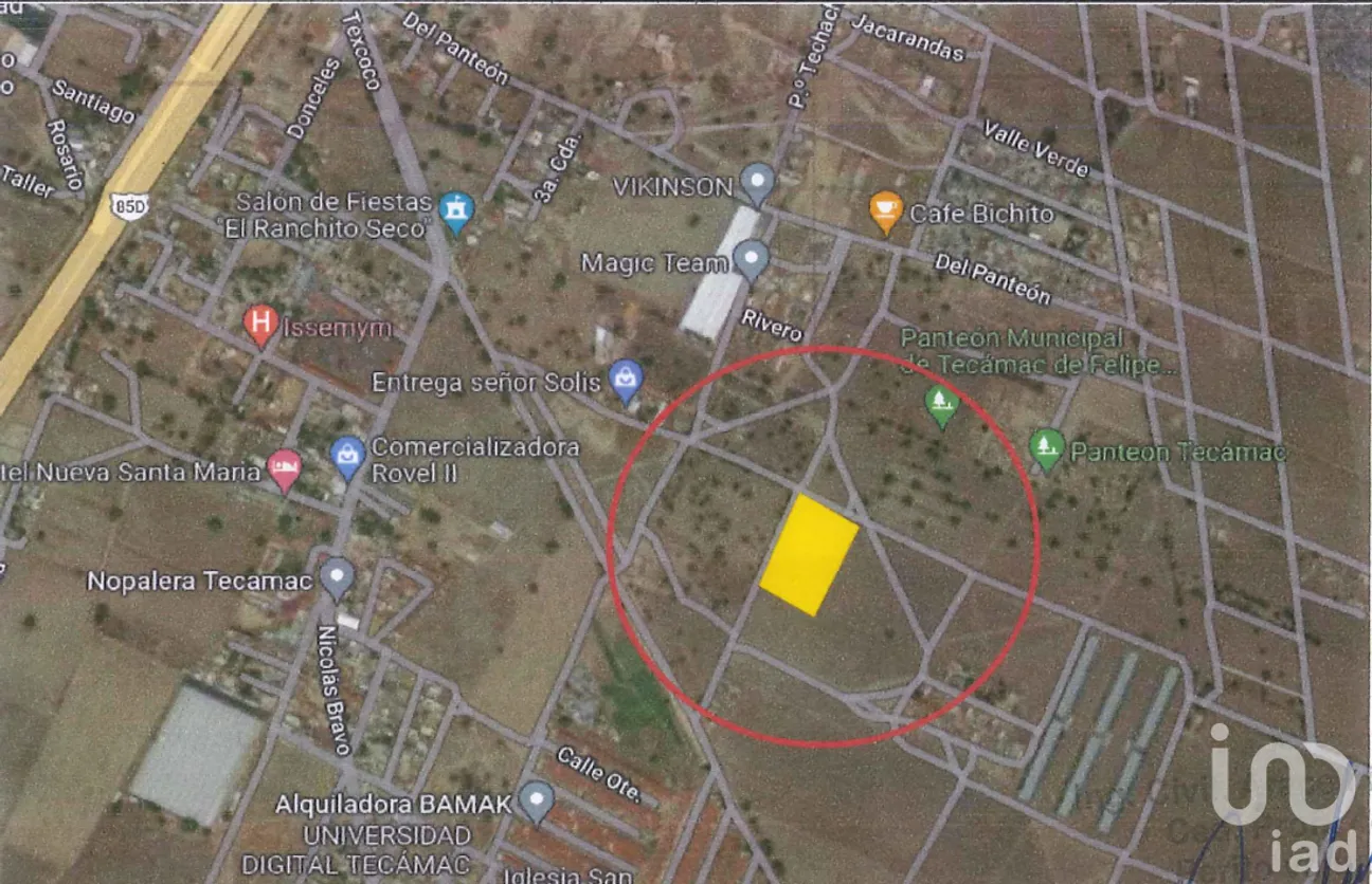 Terreno en Venta en Tecámac de Felipe Villanueva Centro, Tecámac, México | NEX-246373 | iad México | Foto 3 de 3