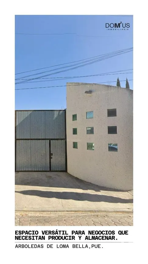 Bodega en Renta en Arboledas de Loma Bella, Puebla, Puebla | NEX-296706 | iad México | Foto 1 de 5