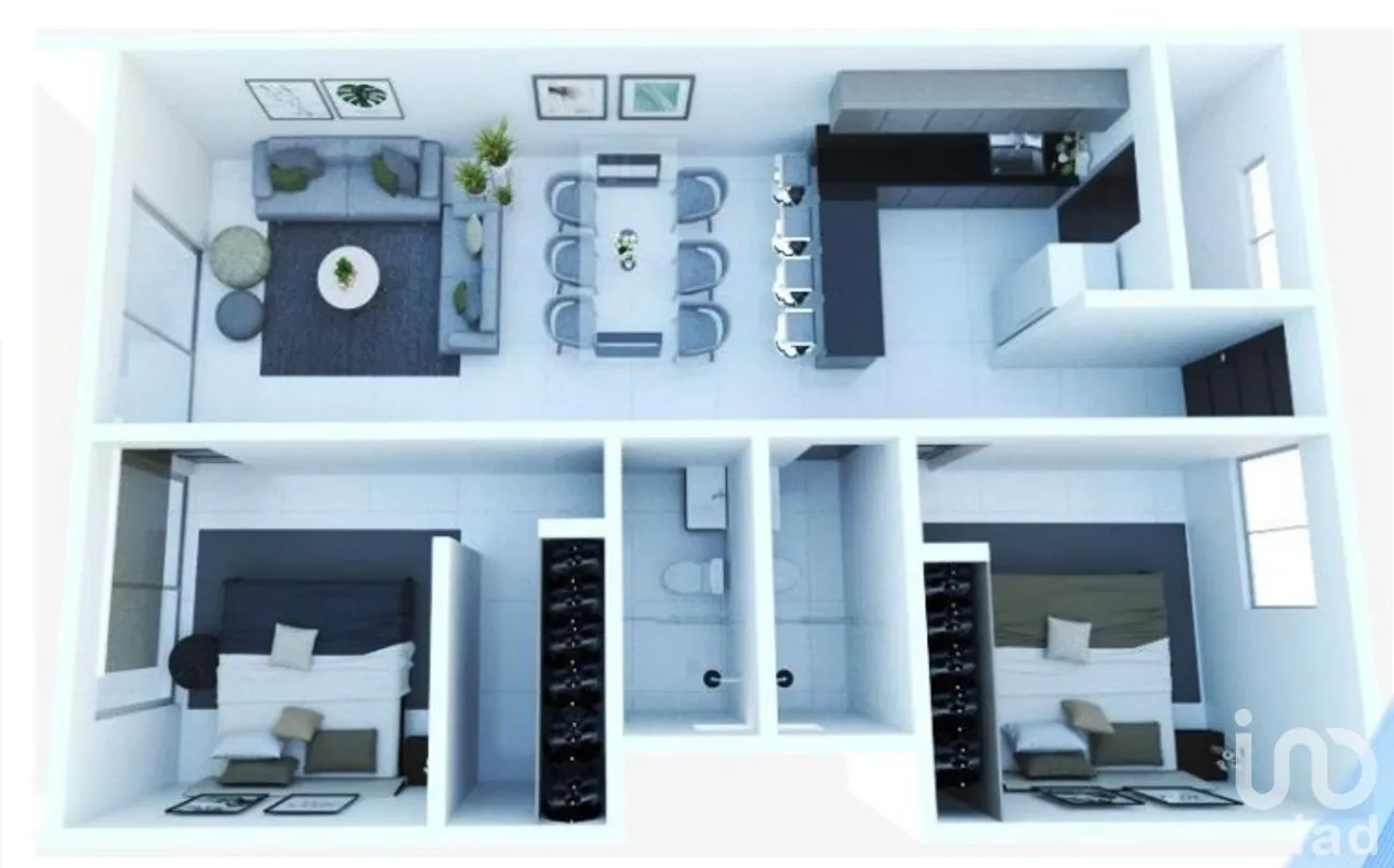 Departamento en Venta en Hacienda del Seminario, Mazatlán, Sinaloa | NEX-166862 | iad México | Foto 12 de 12