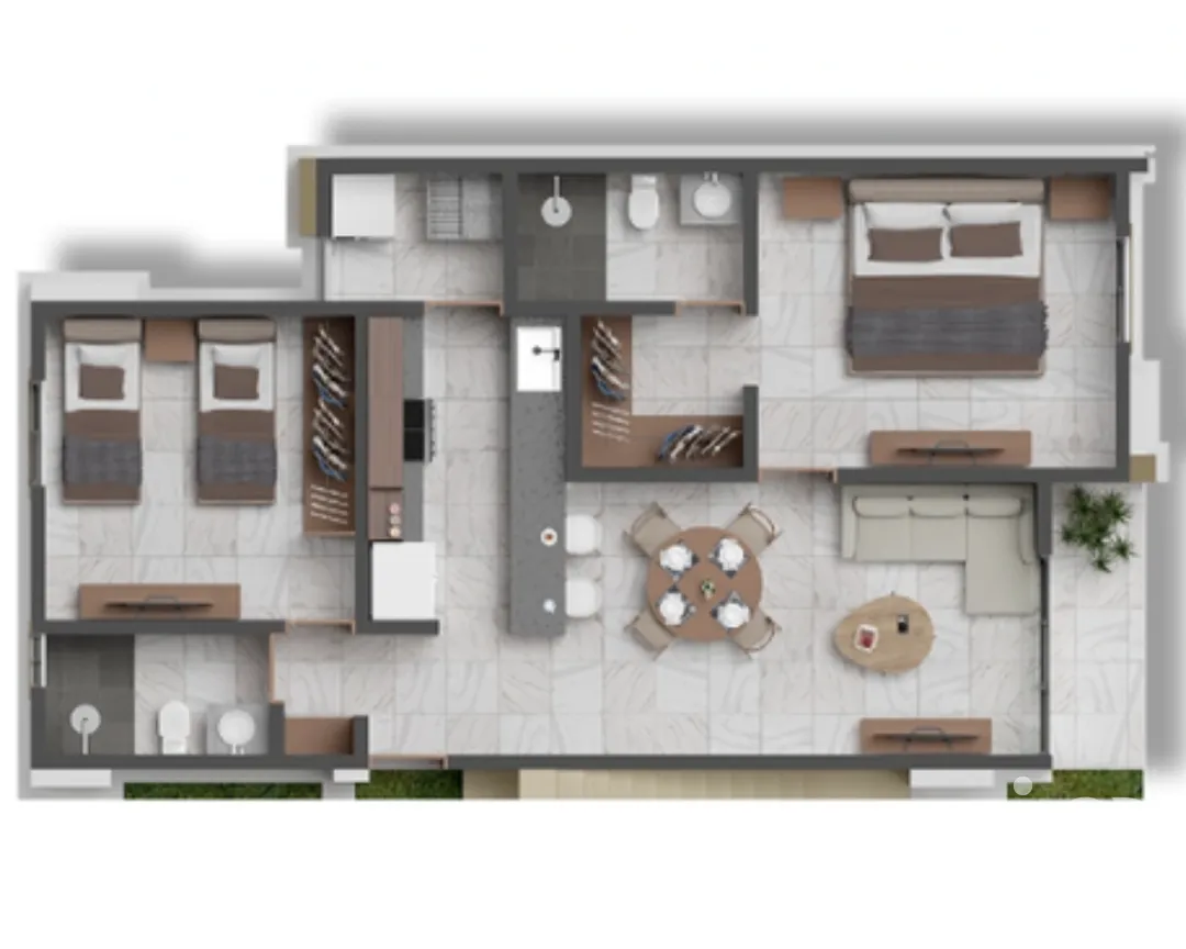 Departamento en Venta en Supermanzana 323, Benito Juárez, Quintana Roo | NEX-256987 | iad México | Foto 13 de 14