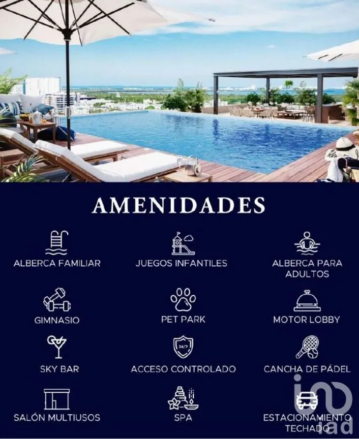 Departamento en Venta en Supermanzana 13, Benito Juárez, Quintana Roo | NEX-177387 | iad México | Foto 6 de 27