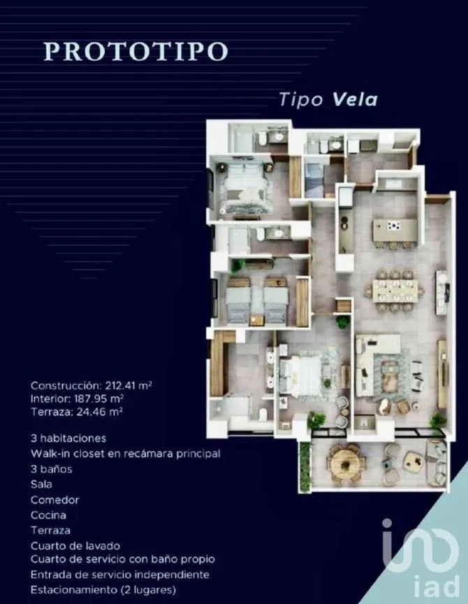 Departamento en Venta en Supermanzana 13, Benito Juárez, Quintana Roo | NEX-177387 | iad México | Foto 17 de 27