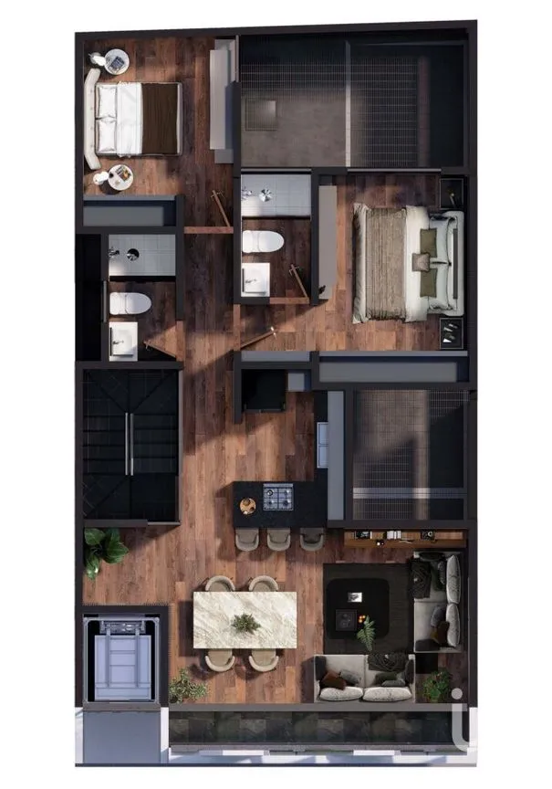 Departamento en Venta en Hipódromo, Cuauhtémoc, Ciudad de México | NEX-254508 | iad México | Foto 10 de 12