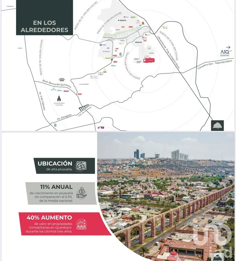 Terreno en Venta en Zákia, El Marqués, Querétaro | NEX-212464 | iad México | Foto 3 de 9