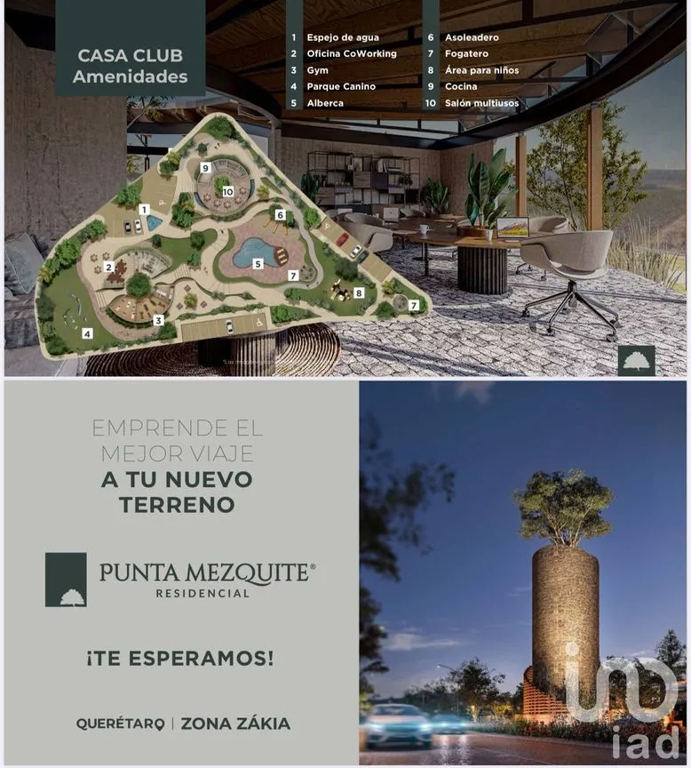 Terreno en Venta en Zákia, El Marqués, Querétaro | NEX-212464 | iad México | Foto 9 de 9