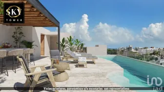 NEX-175710 - Departamento en Venta, con 1 recamara, con 2 baños, con 83 m2 de construcción en Playa del Carmen Centro, CP 77710, Quintana Roo.