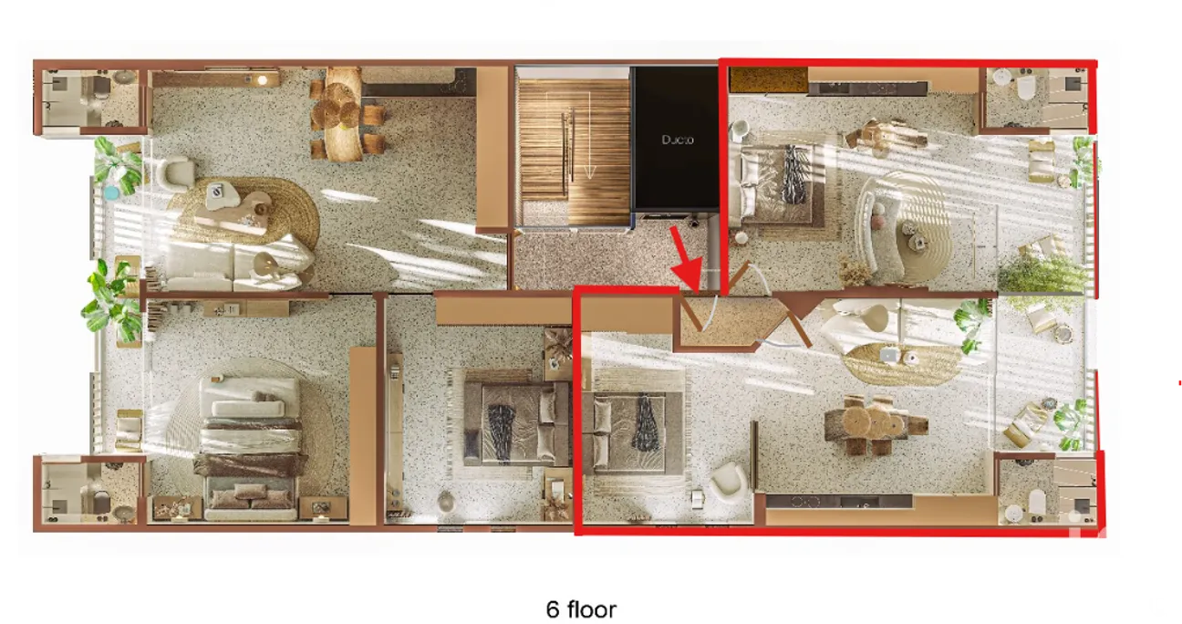 Departamento en Venta en Playa del Carmen Centro, Solidaridad, Quintana Roo | NEX-238603 | iad México | Foto 12 de 26