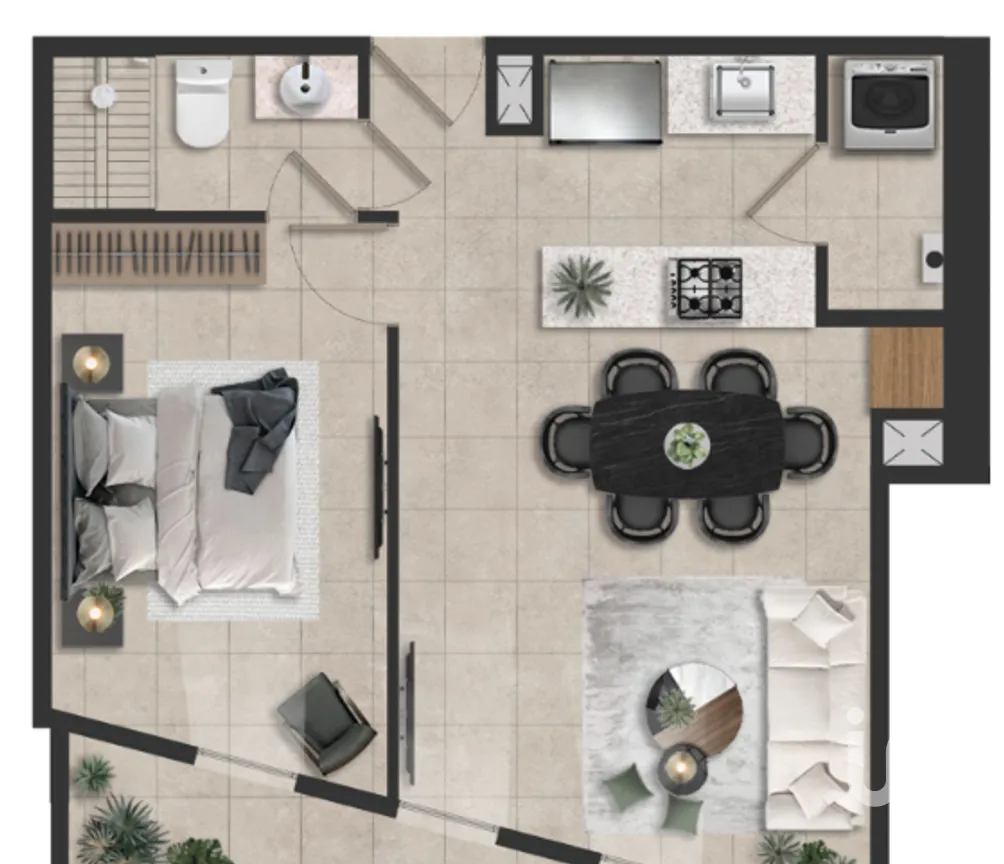 Departamento en Venta en Zapopan Centro, Zapopan, Jalisco | NEX-176084 | iad México | Foto 7 de 7